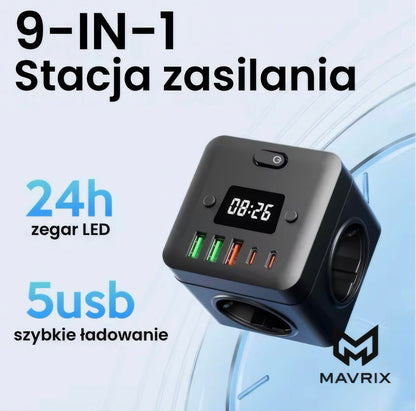 Mavrix™ PowerCube X9 - Masz Jedno? Teraz Masz Dziewięć.